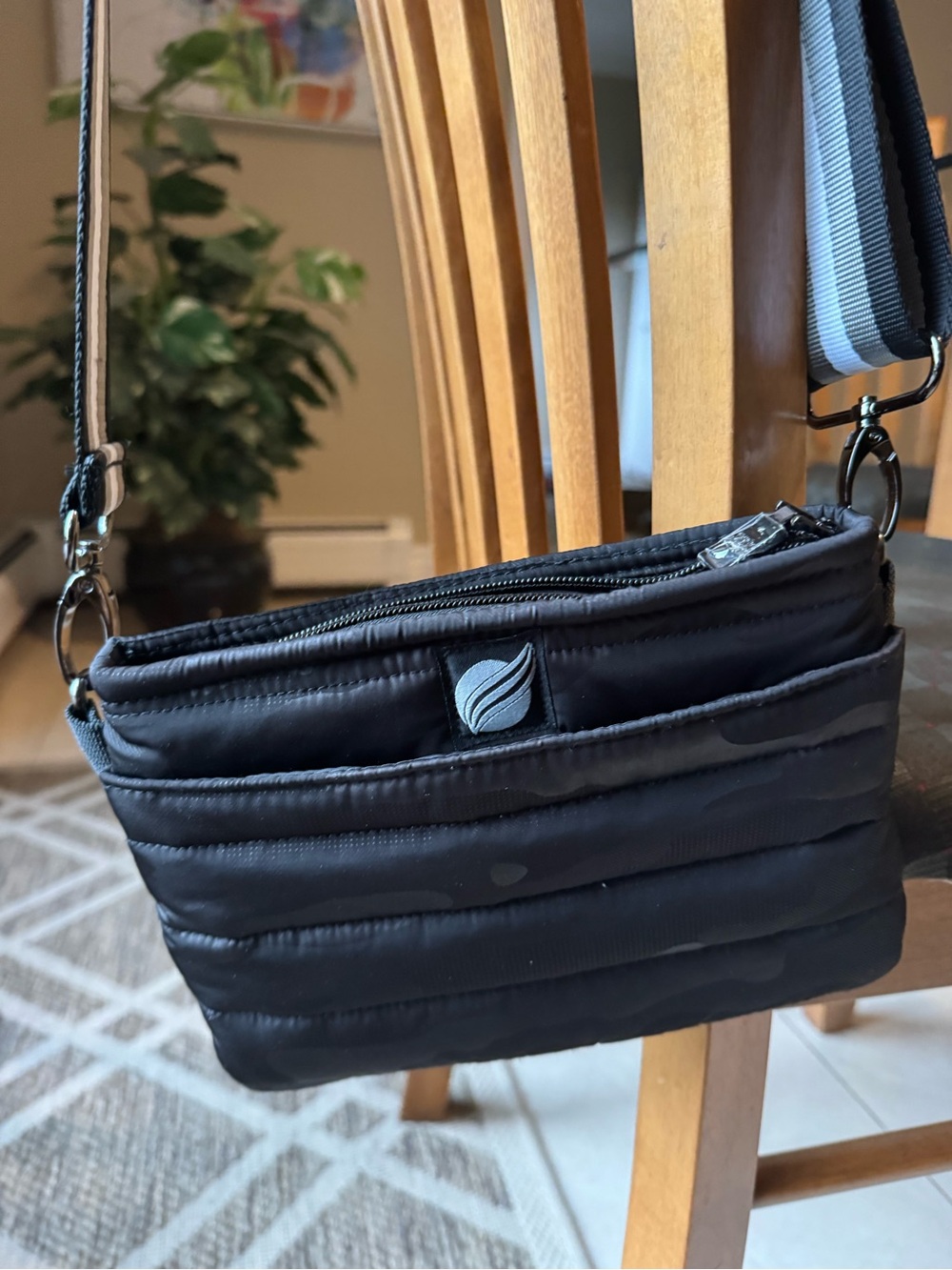Nylon crossbody bag